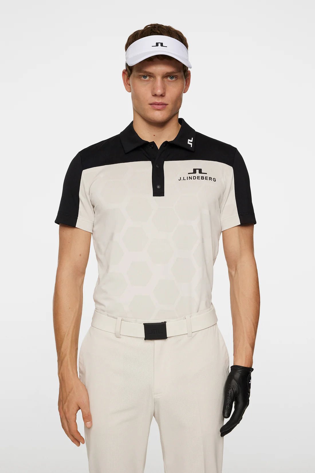 J.Lindeberg Anders Tour Mesh Slim Fit Polo - NOA Marbella