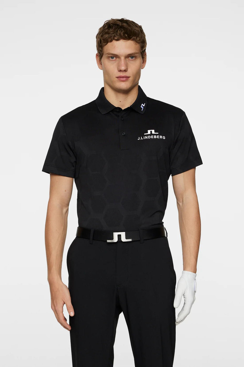 J.Lindeberg KV Tour Mesh Golf Polo - NOA Marbella