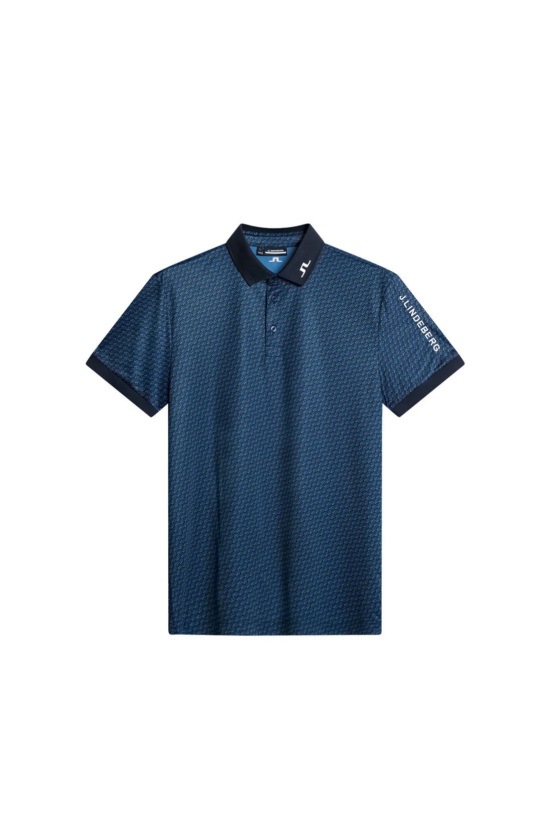 J.Lindeberg Tour Tech Print Polo - NOA Marbella