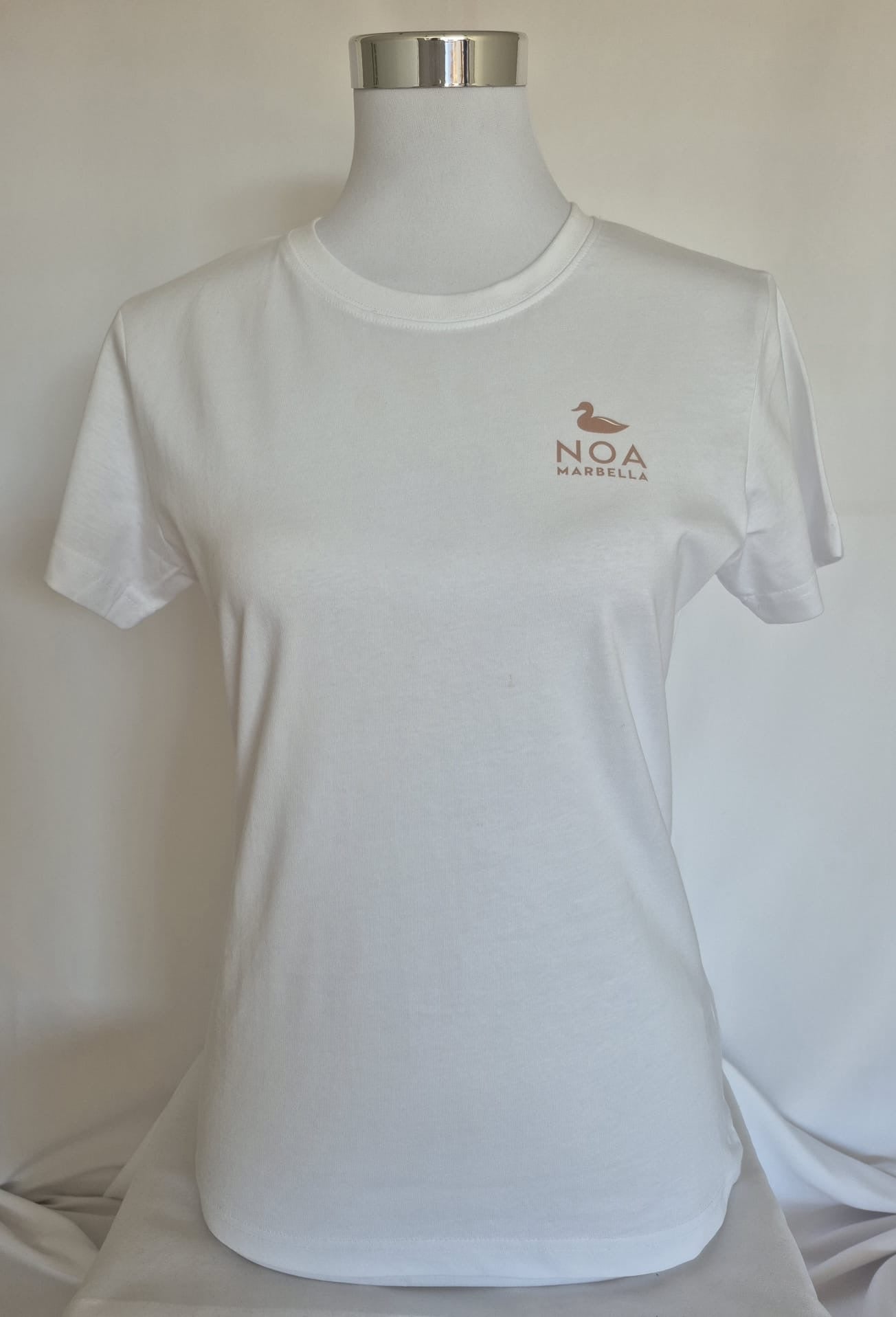 Noa Marbella Camiseta Mujer Logo Nombre - NOA Marbella