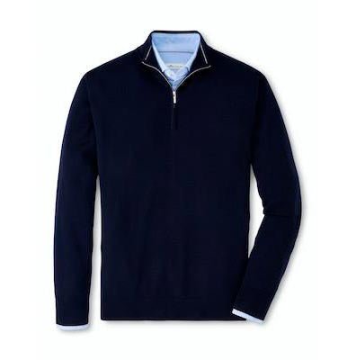 Peter Millar Autumn Crest Merino Quarter Zip - NOA Marbella