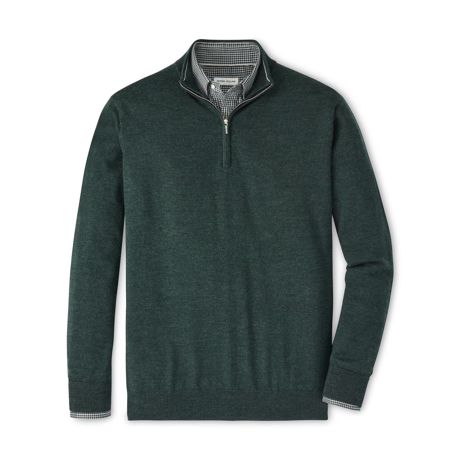 Peter Millar Autumn Crest Merino Quarter Zip - NOA Marbella