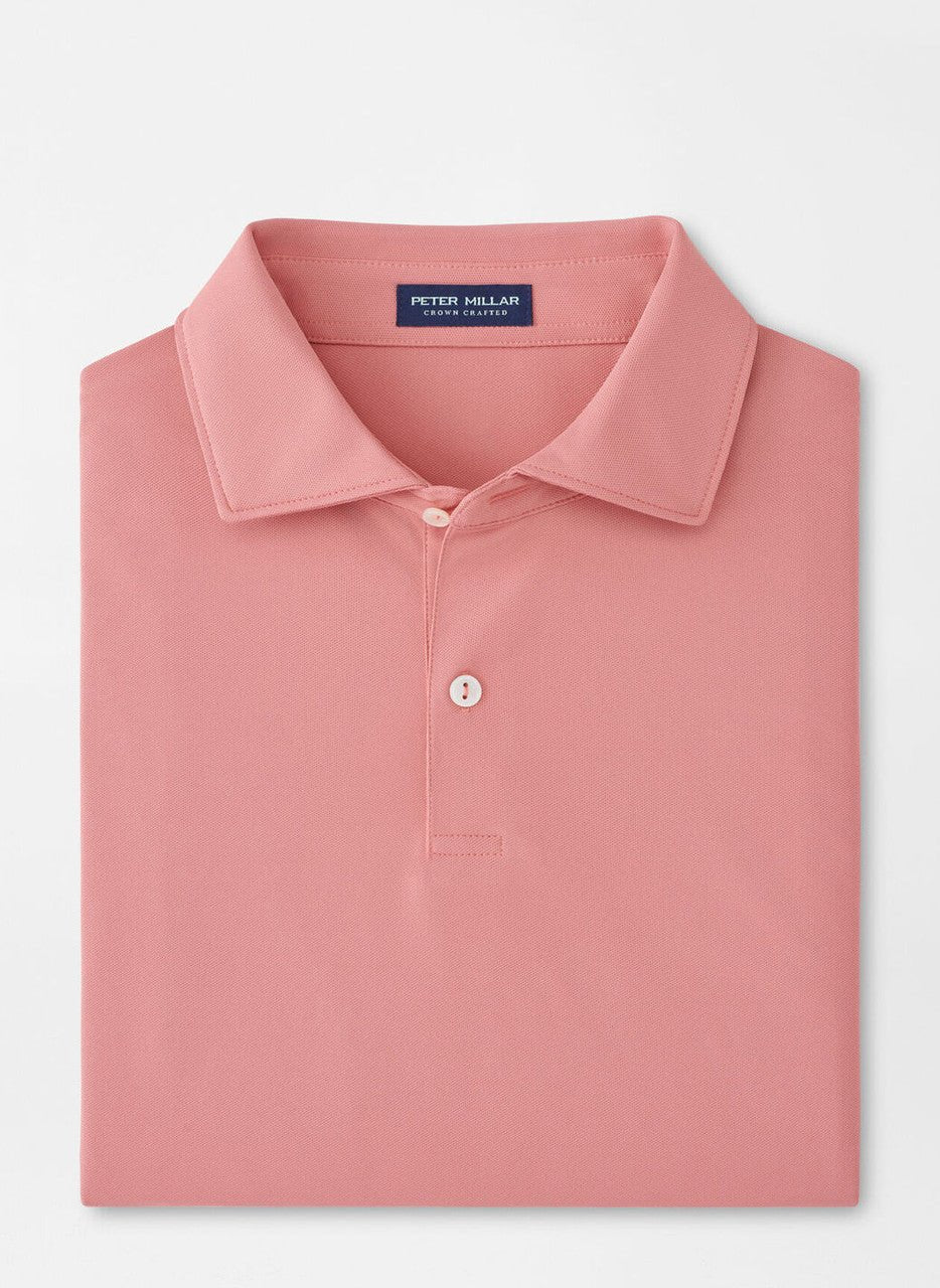 Peter Millar Soul Performance Mesh Polo - Edwin Spread Collar - NOA Marbella