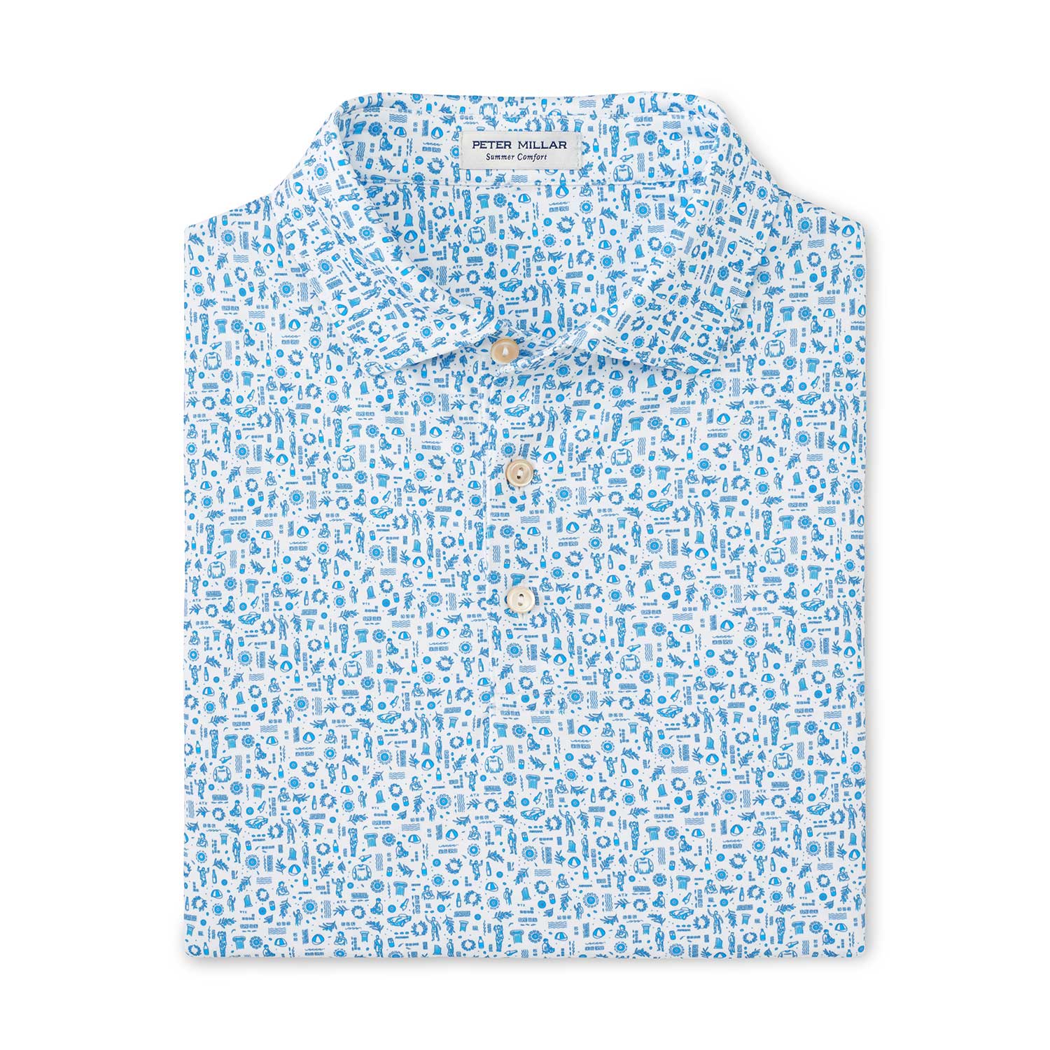 Peter Millar Toga Party Performance Jersey Polo - NOA Marbella